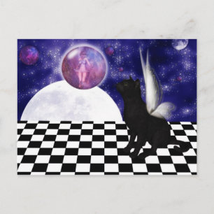 CAT-fantasi-vykort Vykort