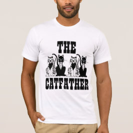 Cat FAR PAPPA lustiga t-shirts