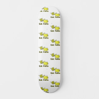 Cat farts humor söta katter mini skateboard bräda 18,5 cm