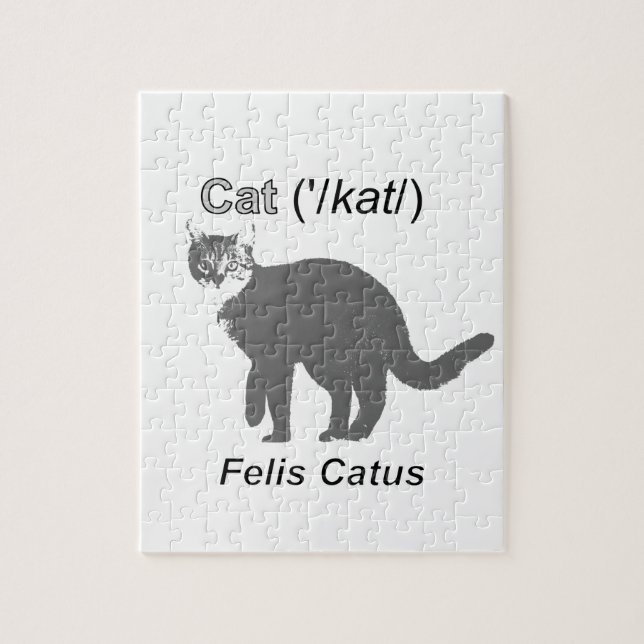 Cat Felis Catus Pussel (Vertikal)