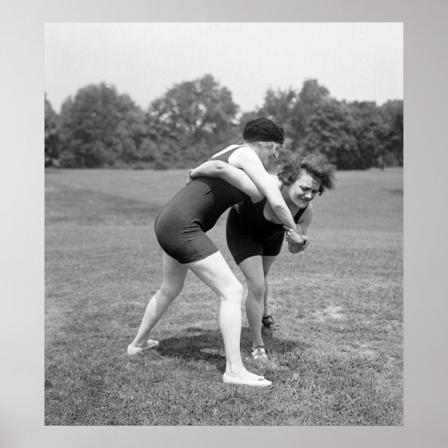 Cat Fight, tidigt 1900-talet Poster (Framsidan)