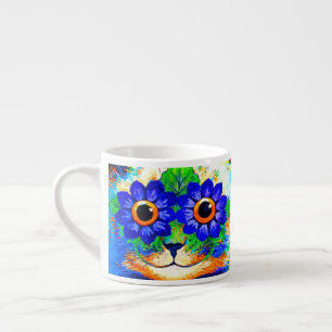 Cat Flower Öga Espressomugg