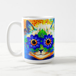 Cat Flower Öga Kaffemugg