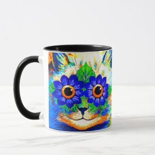 Cat Flower Öga Mugg