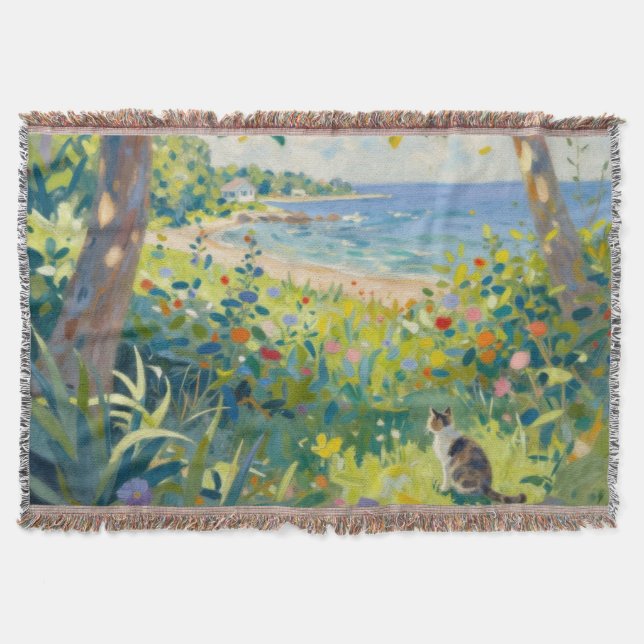 Cat Flowers And Sea Filt (Framsidan)