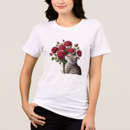 Cat Flowers T Shirt