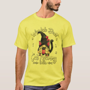 Cat för grumlig komat för Mors dag och världens bä T Shirt