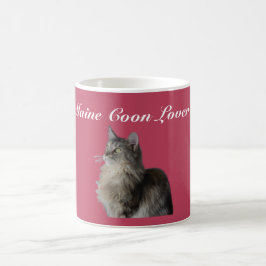 Cat. för Maine CoonPedigree Kaffemugg