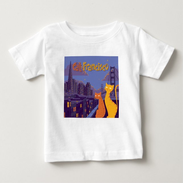 Cat Francisco T Shirt (Framsida)