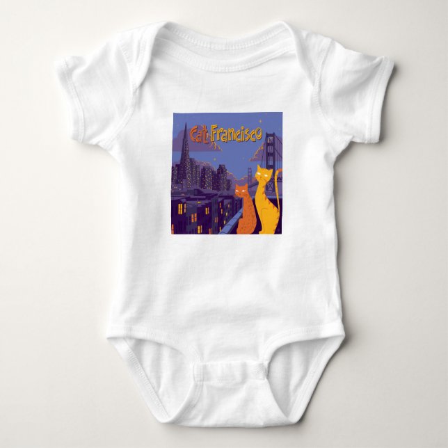 Cat Francisco T Shirt (Framsida)