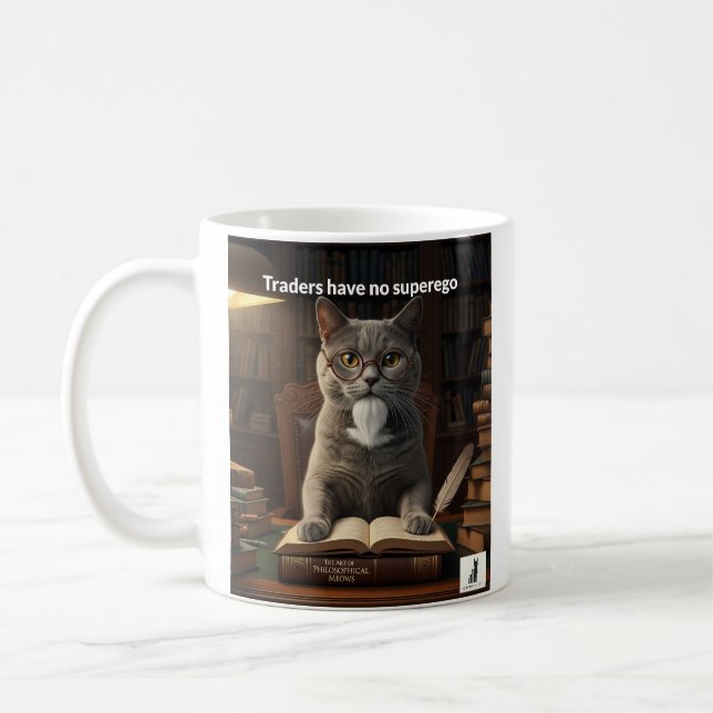 Cat Freud: Aktörerna har ingen superego Kaffemugg (Vänster)