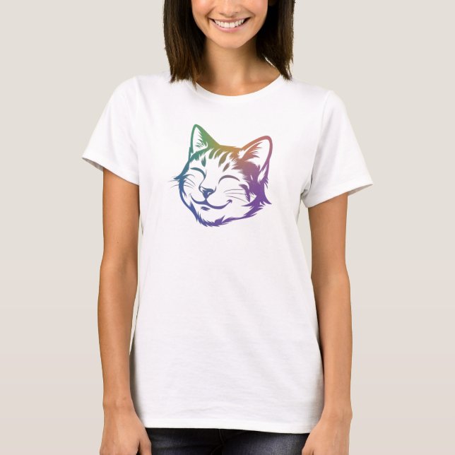 Cat Friend T Shirt (Framsida)