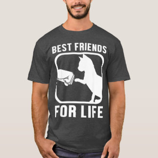 Cat Friends for Life-vän T Shirt