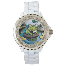 Cat Frog Armbandsur