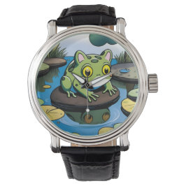 Cat Frog Armbandsur