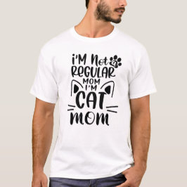 Cat Funny-citattecken T Shirt