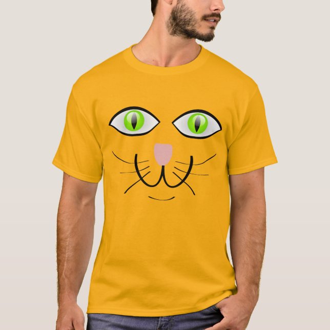 Cat Funny-citattecken T Shirt (Framsida)