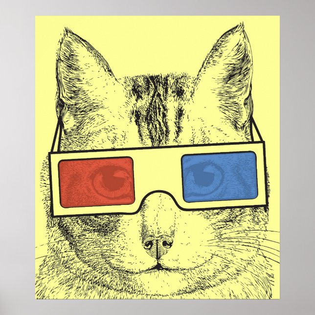 Cat Funny Poster (Framsidan)