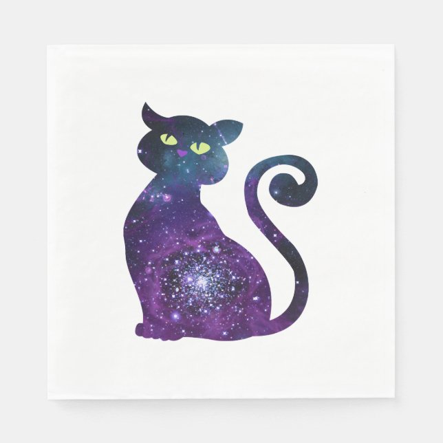 Cat Galaxy Pappersservett (Framsidan)