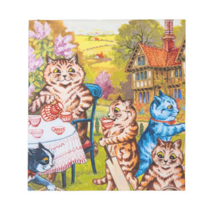 Cat Garden Party Anteckningsblock