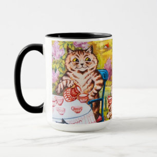 Cat Garden Party Mugg
