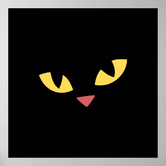 Cat Gaze Poster (Framsidan)