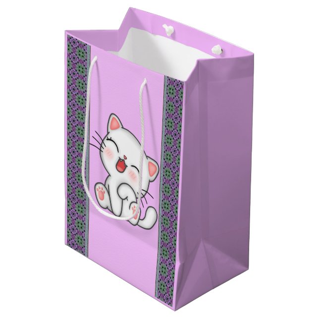 Cat Gift Bag (Framsidan Vinklad)