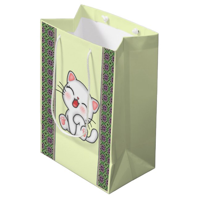 Cat Gift Bag (Framsidan Vinklad)
