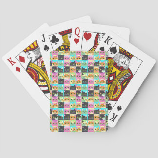 Cat Gift | Cute Kawaii Cat Mönster Casinokort