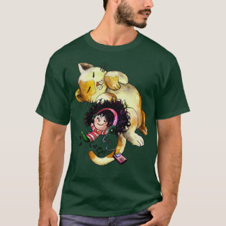 Cat Girl T Shirt