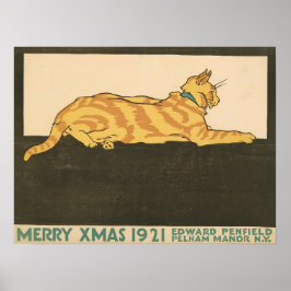 Cat God jul, 1921 Poster