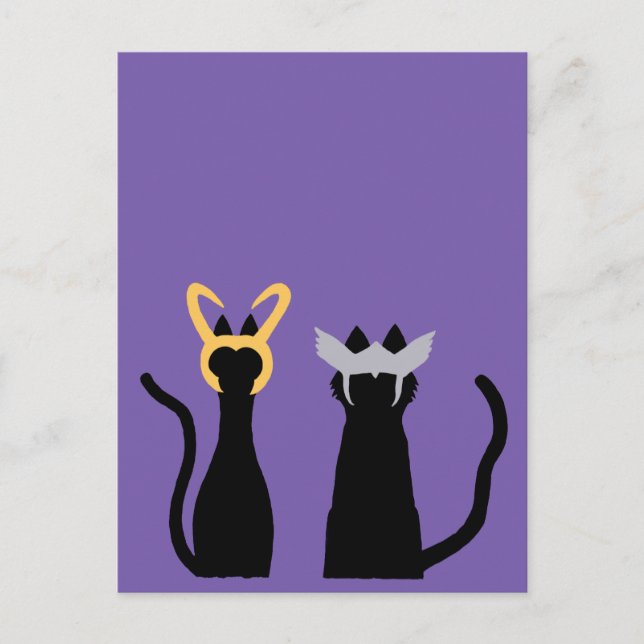 Cat Gods Vykort (Framsida)