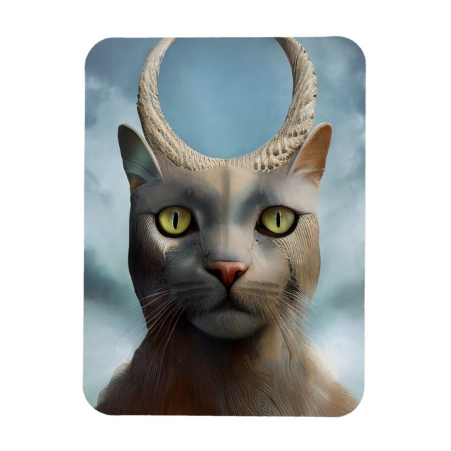 Cat Gud Magnet (Vertikal)