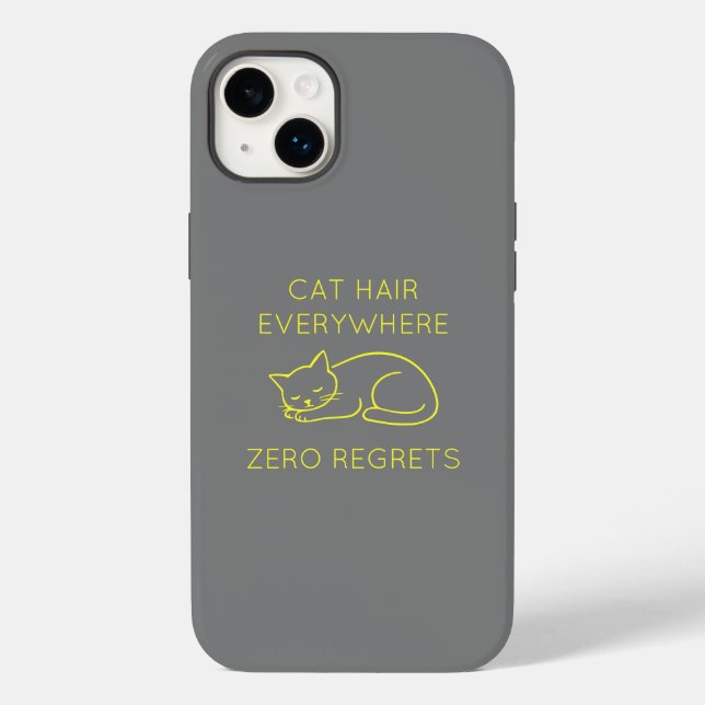 Cat hair everywhere zero regrets (Baksida)