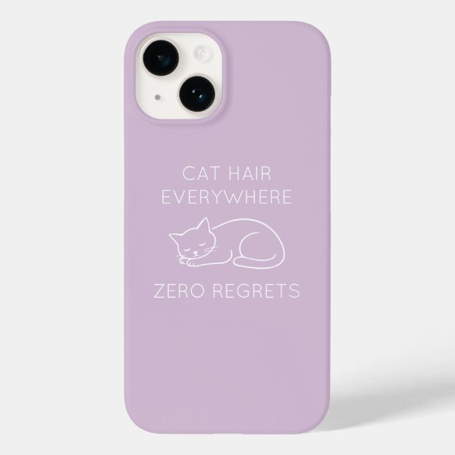 Cat hair everywhere zero regrets (Baksida)