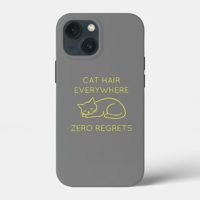 Cat hair everywhere zero regrets (Baksida)