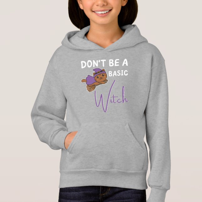 Cat Halloween Witch Witches är inte en vanlig Witc T Shirt (Framsida)