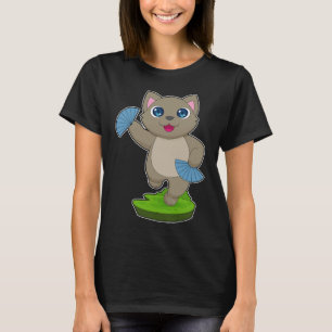 Cat Hand fläkt T Shirt