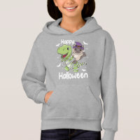 Cat Happy halloween T-rex Mummy Costume