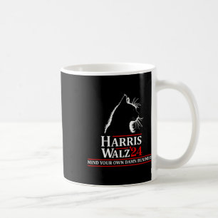 Cat Harris Walz 2024 Kamala Harris 2024 Tim Walz 2 Kaffemugg