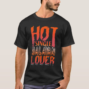 Cat Hett Single Malayan Funny Cat Design T Shirt