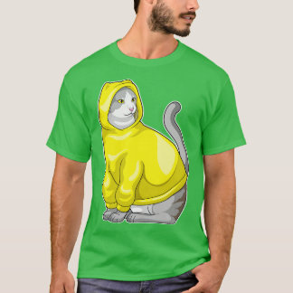 Cat Hoodie T Shirt