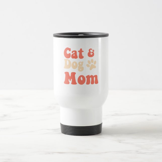 Cat hund mamma resemugg (Center)