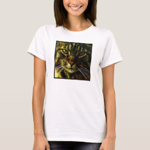 Cat Hypnotizing-foto Tee Shirt