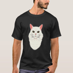 Cat I Cat Ansikte I Turkisk angorakat T Shirt