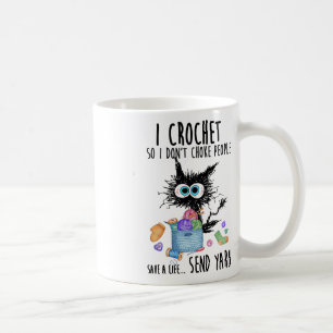 Cat I Crochet, så jag väljer inte People Spara A L Kaffemugg