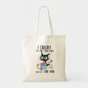 Cat I Crochet, så jag väljer inte People Spara A L Tygkasse