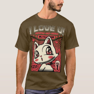 Cat I Kärlek You by Tobe Fonseca T Shirt