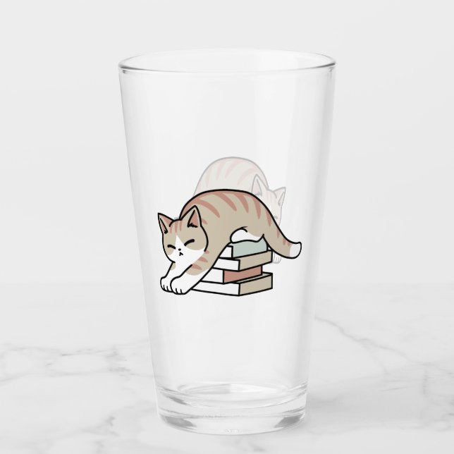 Cat Illustration från bok Älskare - Uppskurna och  Glaskopp (Framsida)