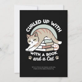 Cat Illustration från bok Älskare - Uppskurna och Julkort